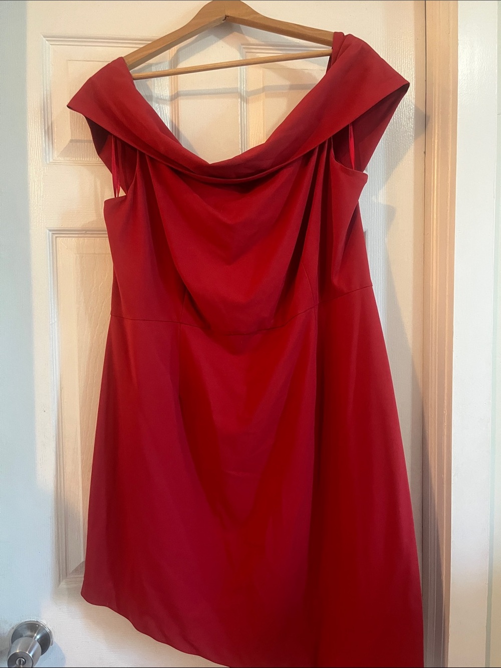 Hutch Off-Shoulder A-Line Dress